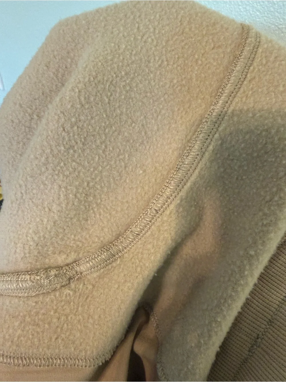 Lululemon High Rise Scuba Joggers Sweatpants Khaki Trench Pockets Size 10 Women